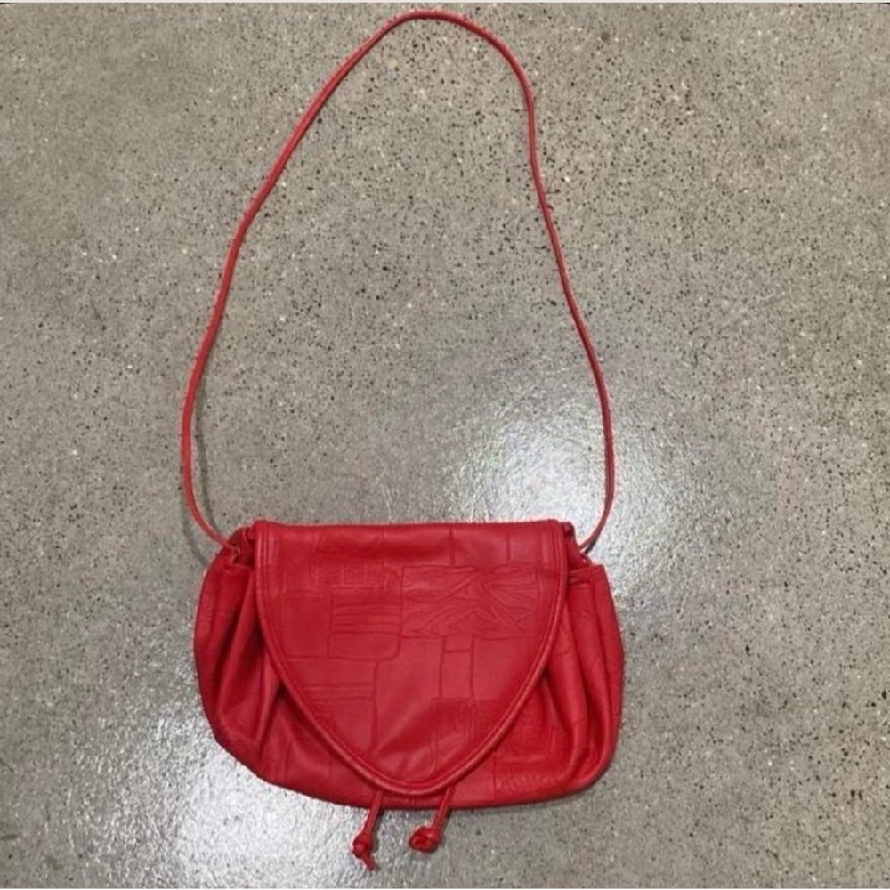 PACIFIC CONNECTIONS Red Crossbody Bag